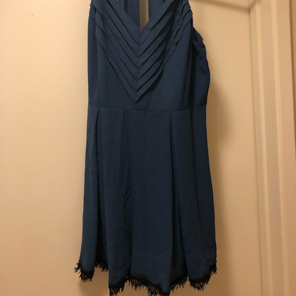 BCBG generation teal romper